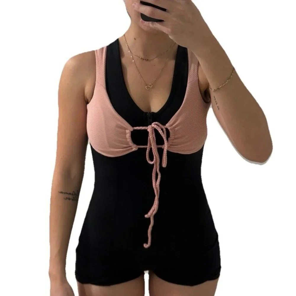 FRANKIES BIKINIS Swim Top Bikini Size‎ Xsmall Xs Swimsuit Summer Pink
